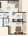 1 BHK Plan