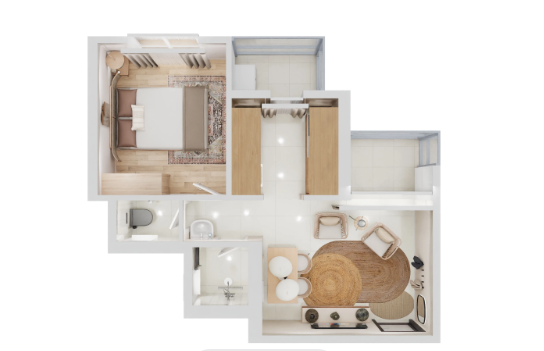 Arihant Avanti Palace 1 BHK Layout