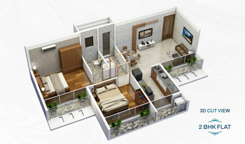 2 BHK Plan