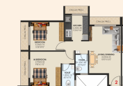 2 BHK Plan