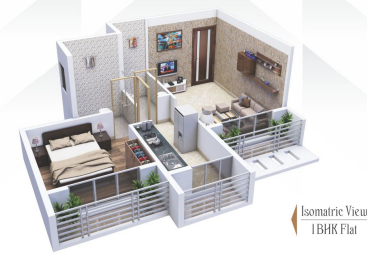 1 BHK Plan