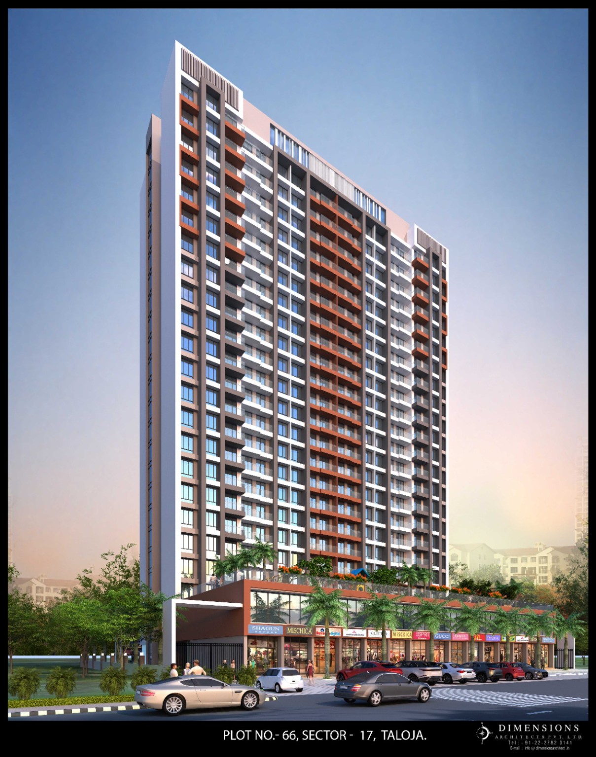 Yash Bhiva Tower Elevation