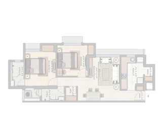 2 BHK Plan