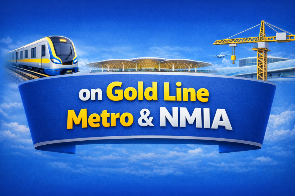 Gold Line Metro & Navi Mumbai Airport: