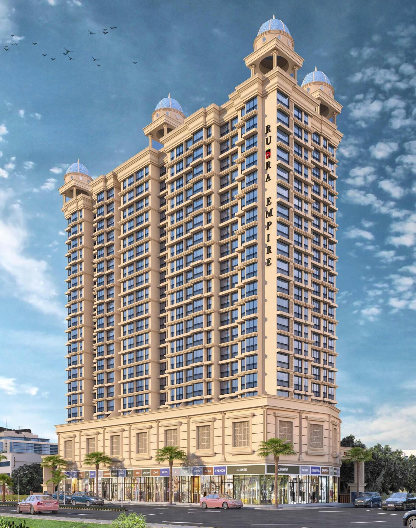 Rudra Empire Building Elevation