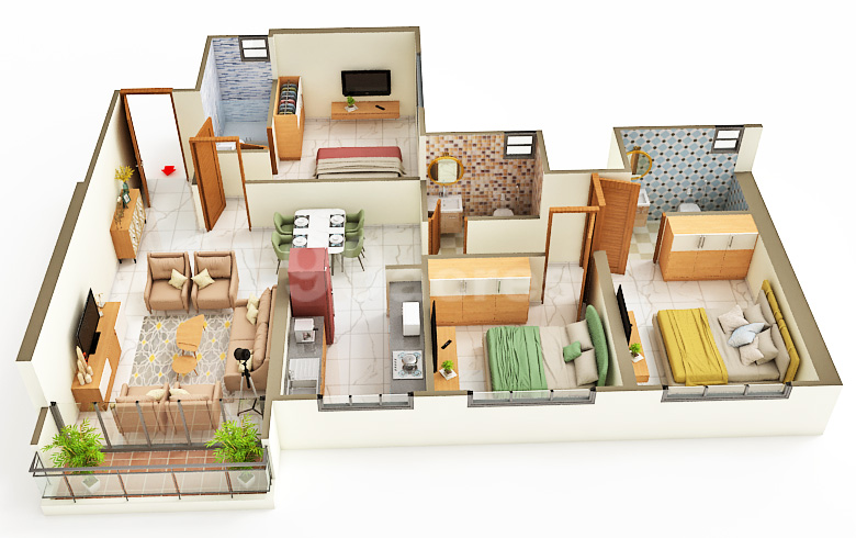 Bhoomi Serenity 3 BHK