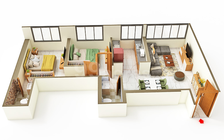 Bhoomi Serenity 2 BHK