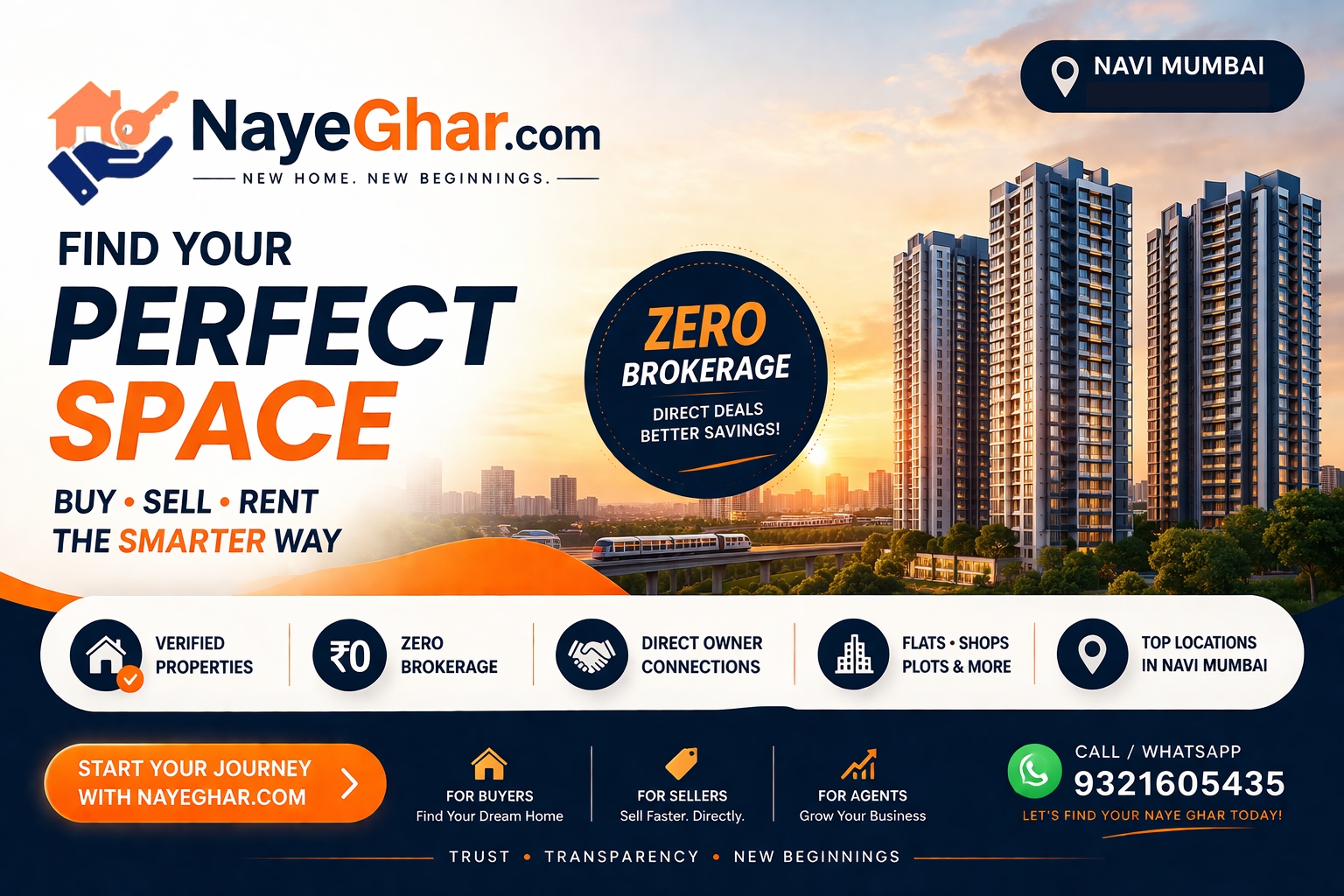 NayeGhar.com – Complete Real Estate Platform in Navi Mumbai