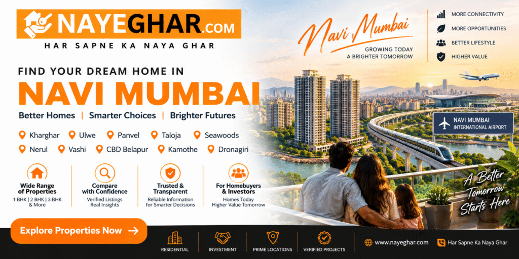 best areas to buy property in Navi Mumbai