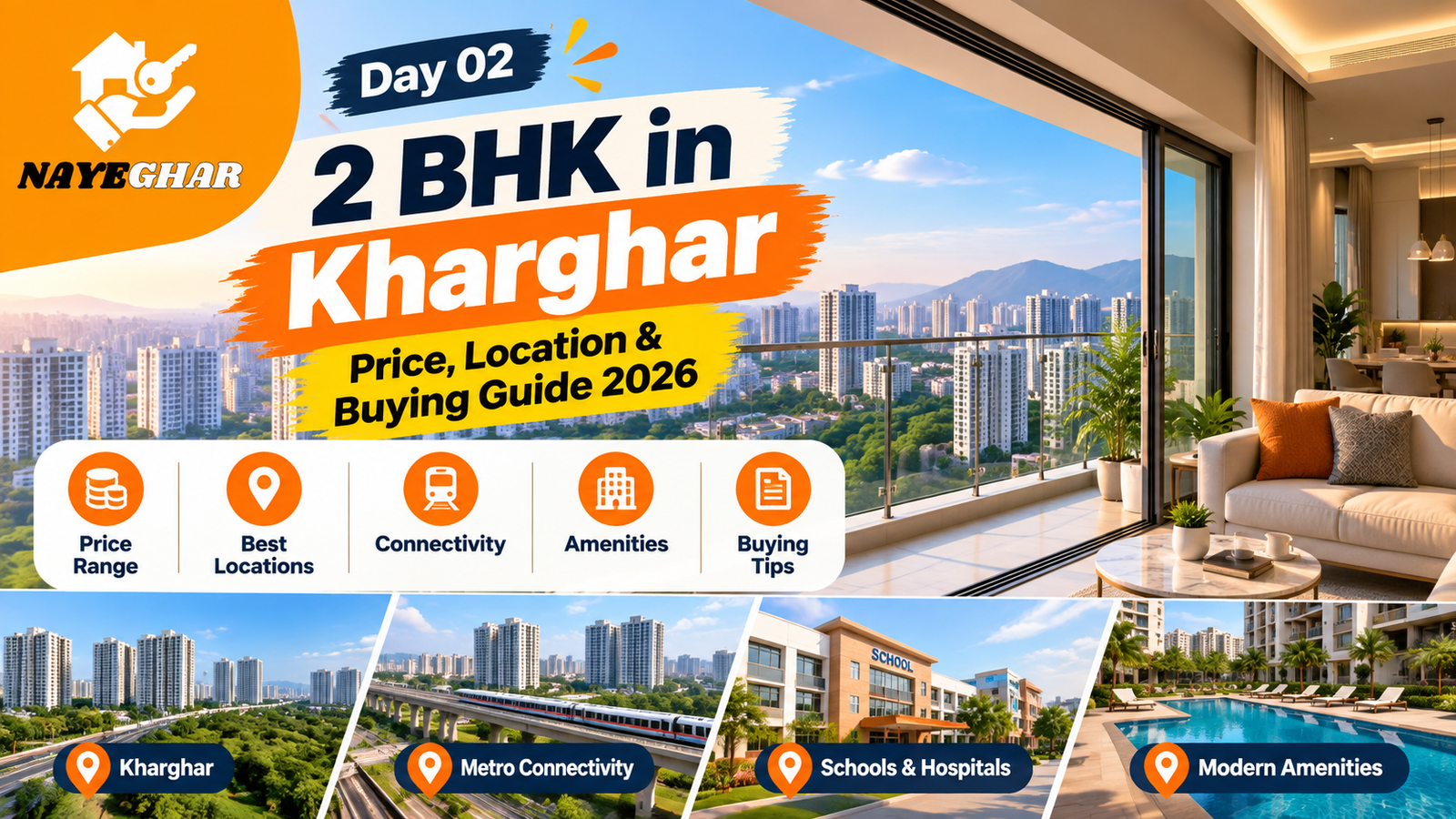 2 BHK in Kharghar