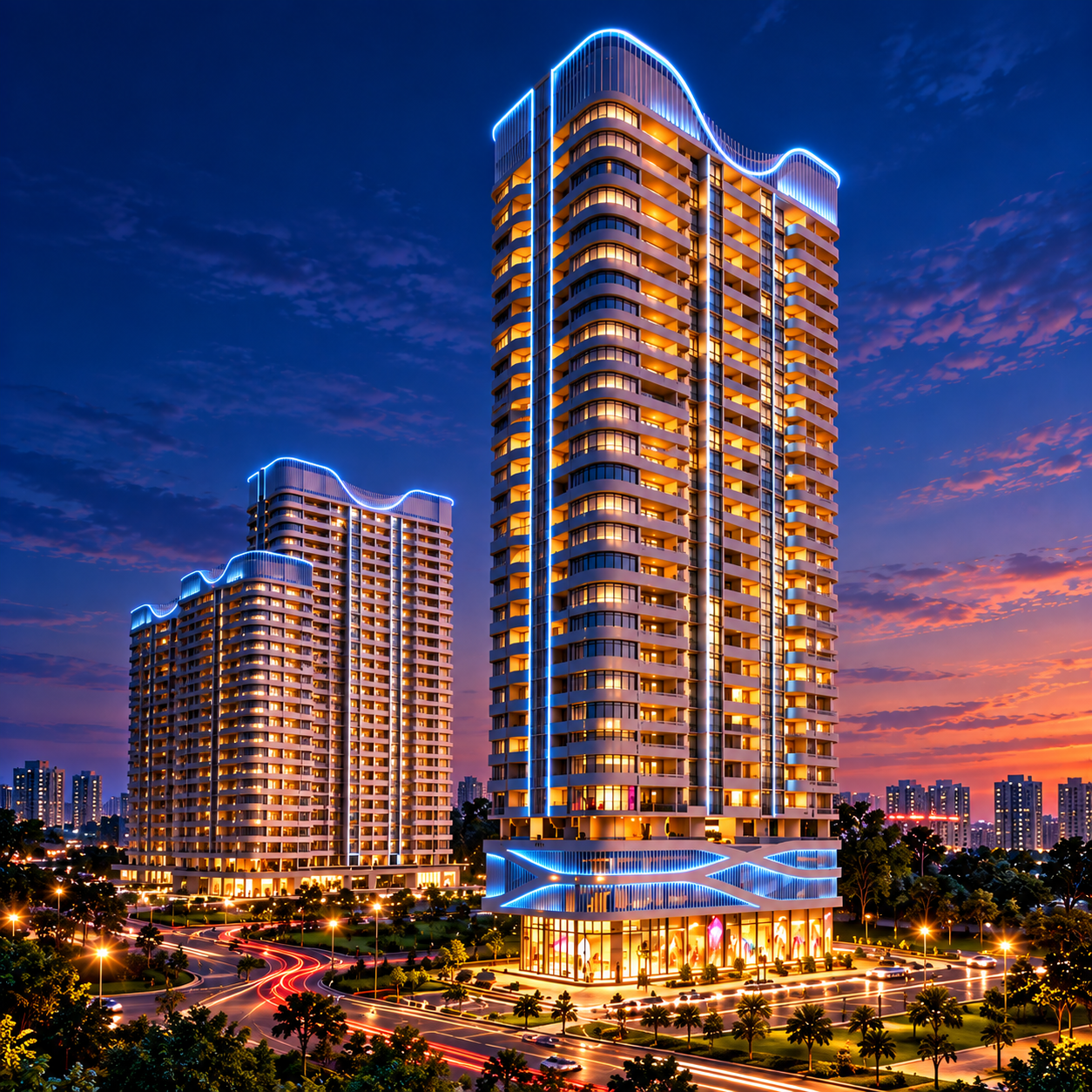 City Of Joy Tower 3 Project View