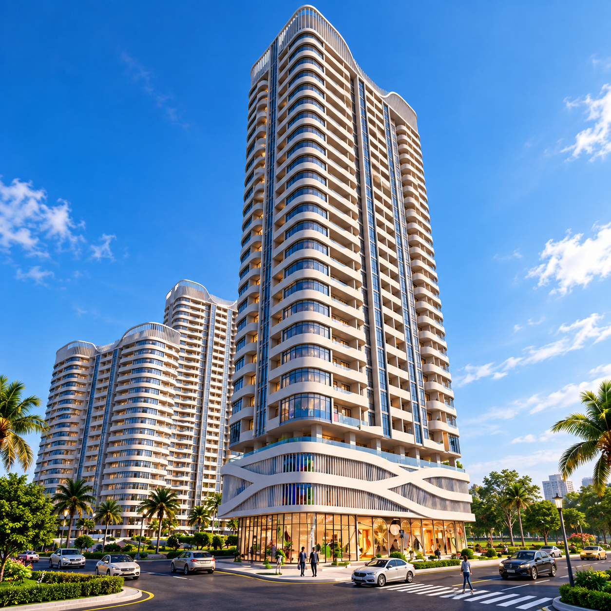 City Of Joy Tower 3 Exterior View